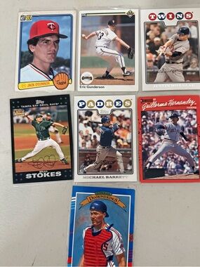 Vintage Baseball Card Lot – Twins, Padres, Tigers + More ⚾️